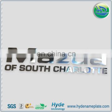 Customs Metal Electroformed Label For Company Logo