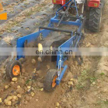 Mini Double Rows tractor mounted onion cassava sweet potato murphy carrot turmeric harvester