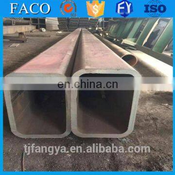 Tianjin square rectangular pipe ! cast iron square tube gate design/square pipe 50x50