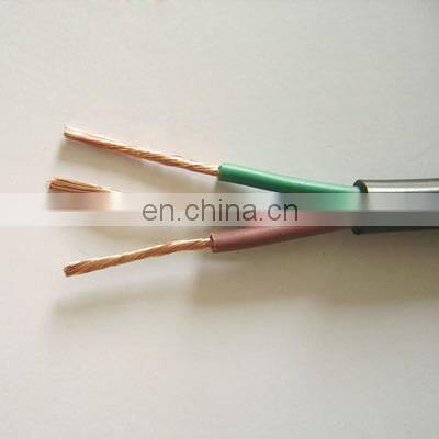 China hot selling H05VV-F Flexible PVC Insulated 3x0.75mm2 Power Cable