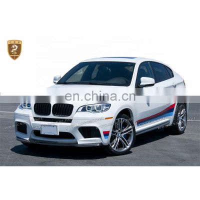 High quality body kit for 2008-2013 BN-W X6 to X6M style for x6 E71 body kit