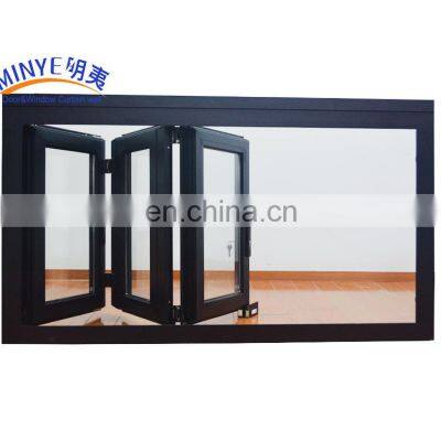 Aluminum alloy folding windows technology and quality annexation meet the standard