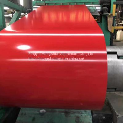 Color coated alloy aluminum roll processing, aluminum magnesium manganese coated alloy aluminum roll, coated alloy aluminum roll
