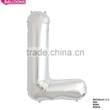 Low price 34 inch jumbo foil helium love letter balloon wholesale