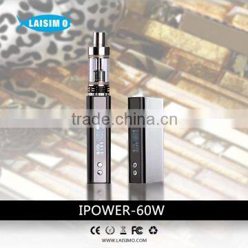 2015 newest laisimo brand ipower 60W mods safety with temp control TC-MOD