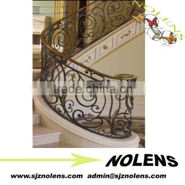 Cheap Houses Interior Wrought Iron Staircases Design