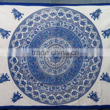jaipur cotton printed bed sheets mandala tapestry