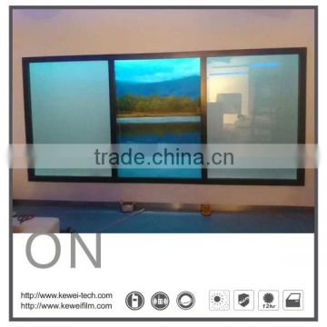 5+5mm High-clear smart glass for villa,switchable smart glass