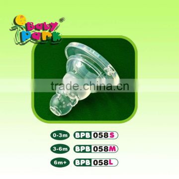 transparent Silicone Baby Nipple 2015