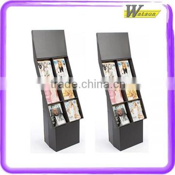 promotion advertising cardboard compartment security display floor stands for mini fruit jelly