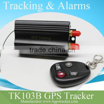 Support Data Log Door Alarm Vibration Sensor Car gps tracker tk103 a b