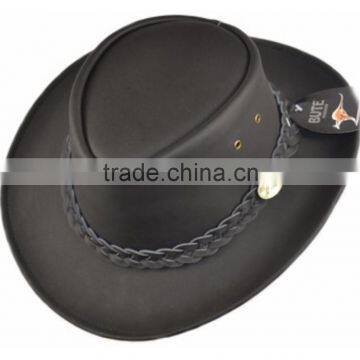 fashion western cowboy hats/Genuine Cowhide Leather cowboy hats/WB-CH-1202