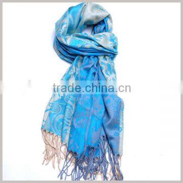 Graceful charm acrylic indian scarf