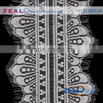 Zeal Textile Certificed eyelash lace fabric