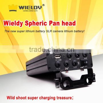 Professional Wieldy DSLR camera lithium battery