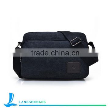 2016 wholesale canvas messenger bag shoulder bag