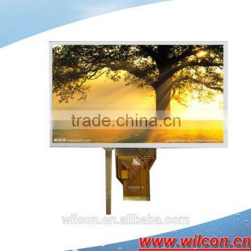 7inch 800*480 RGB interface 1000nits outdoor screen touch module with RTP