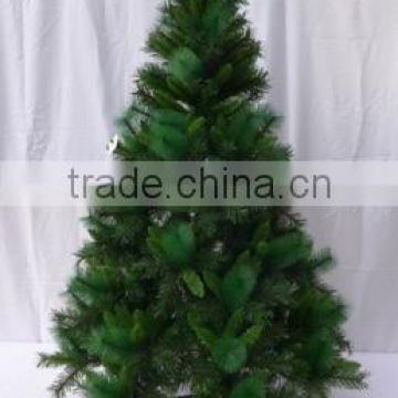180cm PVC&pine needle green hignged Xmas tree