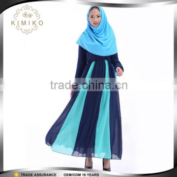 New Design Open Front Abaya Morrocan Muslim Dresses for Women