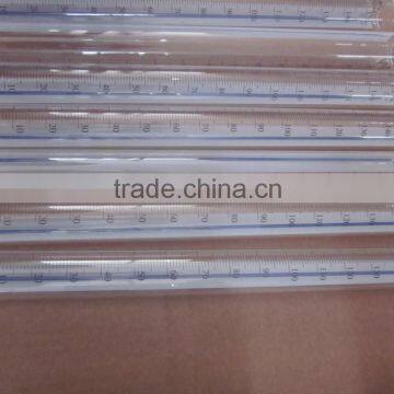 functional and economical measuring cylinder ( 45ml/150ml ) barrel glass tube