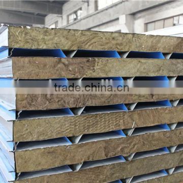 GB ASTM AISI BS DIN JIS Standard Rock Wool Sandwich Roofing Panel