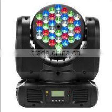 Professional Stage Lighting China Factory 36x3w RGBW 4 IN 1 LED Moving Head Washer Stage Lighting Fixture for Club,Show,