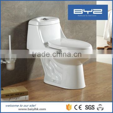 Factory cheap price ceramic color toilet brown