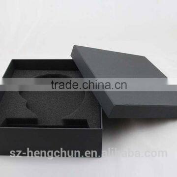 Custom black matte paper box for medal or coin Shenzhen China Supplier