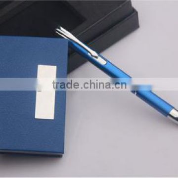 High Quality Business Card Holder And Pen Gift Set For Business