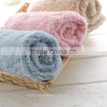 Quick dry soft fluffy ultra soft smooth microfiber towel