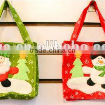 Xmas Festival Present Christmas Santa Claus Candy Gifts Bag Sack Stocking Filler
