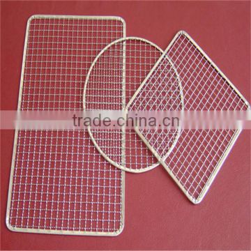 round BBQ mesh/square barbecue bbq wire grill/rectangle BBQ cooking wire net