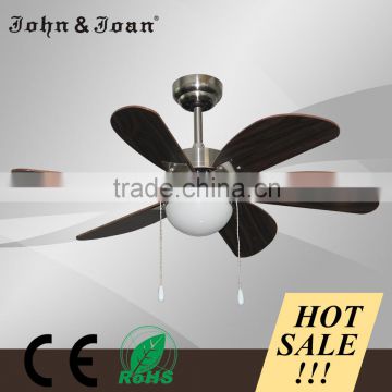 Morden Design Remote Control Ceiling Fan With Light And Remote