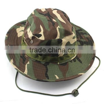 High Quality Fisherman Camo Safari Army Bucket Hat Manufacturer