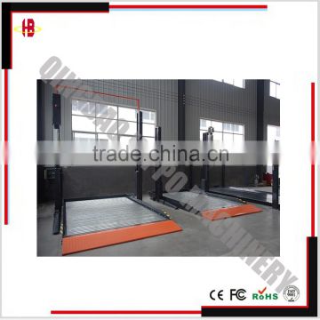low price hydraulic car parking system for business