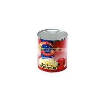 Hot sell canned solid pack apple