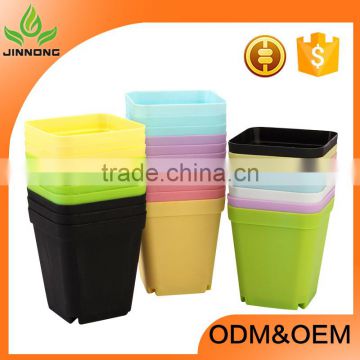 Manufacturer Supply Small Colored Plastic Plant Pot Drain Tray