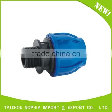pp compression fittings clamp saddle hdpe fittings saddle clamp