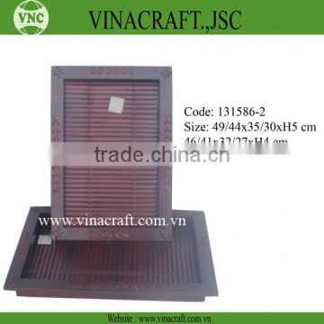 Disposable Bamboo Sushi trays for restaurant