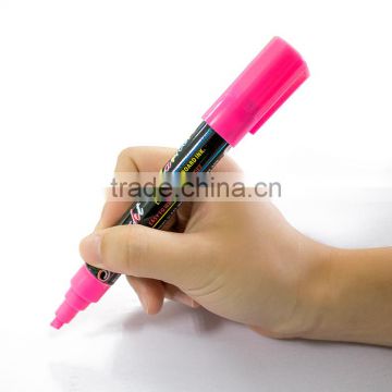 Fluorescent pen newlight , high end marker pen, easy to clean. Safe to skin and body