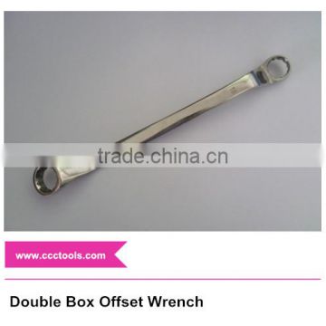 5.5*7~75*80mm Double Box Offset Wrench D/E Ring Spanner Box End Offest Wrench Stainless Steel Hand Tools
