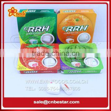 Halal Chewing Gum Filled with Fruity Jam