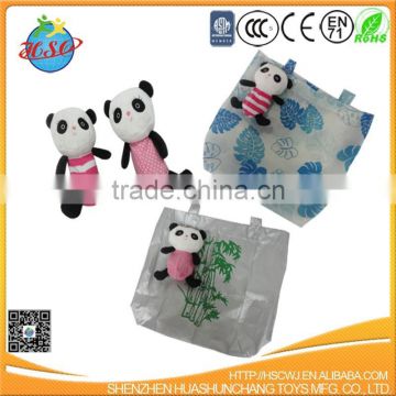 canvas cute panda bag
