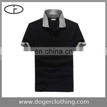 Latest new design men collared polo shirt made in China