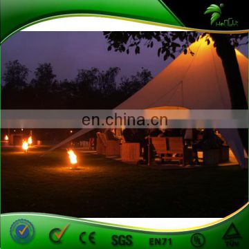 China Manufacturing Waterproof Alloy Beach Star Shaped Hotel Tent, Star Tent for Sale
