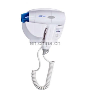 Plastic hotel cold and hot air hair dryer