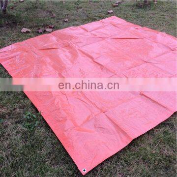 Canvas tarpaulin orange