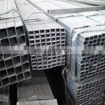 Plastic welding square iron tube with high quality