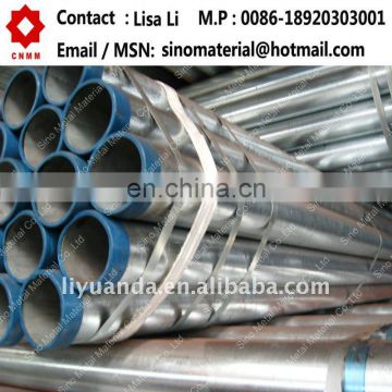 gi round steel pipe