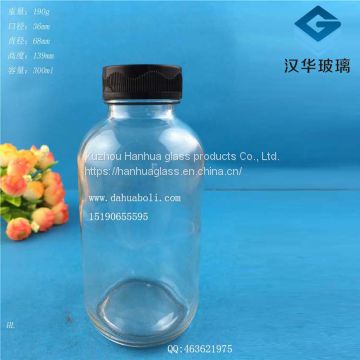 300ml Glass loquat plaster bottle,Glass bottle manufacturer,High-grade glass  bottles